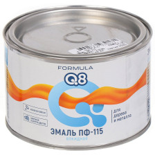 Эмаль ПФ-115 желто-коричневая (0,4кг) Formula Q8