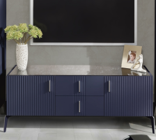 Комод-тумба ТВ Dimare D3170 темно-синий 1560х560х495