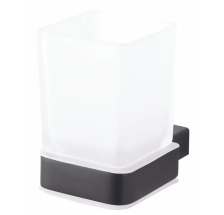 Держатель зубных щеток стакан Bemeta NERO 135011010 черный