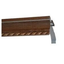Карниз АМЕ 25 4,0м ПМК ДУБ САНРЕМО темный