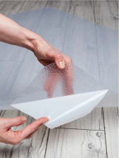 Коврик защитный BSL 900х900мм 1,5мм поликарбонат прозрачный