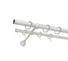 Карниз КТГ-d25/16 Белое золото 3.2м составной