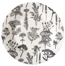 Тарелка 23 см обеденная Botanica YX2406-9FP
