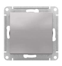 Переключатель 1-м скрытой установки Atlas Design ATN000361 алюминий