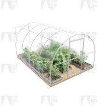 Теплица Народная 3мх4м (каркас 20х20, дуга через 1м) без поликарбоната