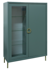 Шкаф 2-дверный Флора П6.980.0.03 Зеленый самшит