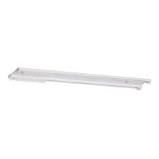 Карниз профильный GLIDE БЕЛЫЙ В СБОРЕ СТ-2 двухрядный 2.0м
