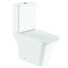 Унитаз Компакт AZARIO AVERO безободковый, с сиденьем микролифт, арм Geberit AZ-1213A-G