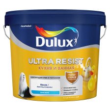 Краска Dulux Ultra Resist для кухни и ванной матовая BC (4,5л)
