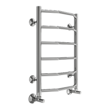 Полотенцесушитель "Виктория" П6 400х600 боковое подключение 500 нерж сталь Терминус