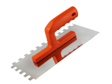 Гладилка нержавеющая сталь 280х130мм зуб 8х8 DECOR 661-008