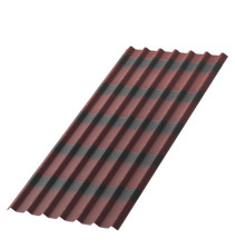 Кровля Ондулин черепица красная (0,95х1,95 м)