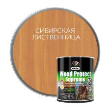 Пропитка высокопрочная Wood Protect SUPREME (0,75 мл) сибирская лиственница Dufa