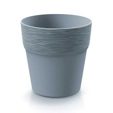 Кашпо FURU d 14.5 см h12 см 1л светло-серый