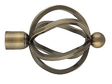 Наконечник DIY 28мм Булава Золото антик (101)