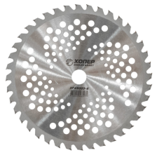 Нож Хопер XF49003-VI 230х25,4х40T с победитовыми зубьями