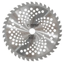 Нож Хопер XF49003-VI 230х25,4х40T с победитовыми зубьями