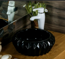 Раковина накладная Melana MLN-78452 чёрная