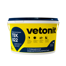 Мастика высокоэластичная полимерная тек 822 розовый (8кг) Vetonit