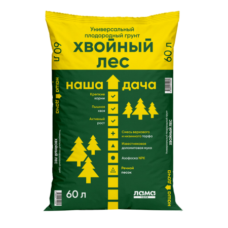 Грунт Наша Дача Хвойный лес 60л