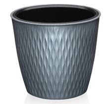 Кашпо Kerama 600х8см 14,2л графит