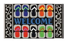 Коврик флокированный 45х76 SHAHINTEX BH005-30-19