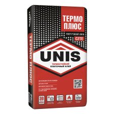Клей плиточный термостойкий Термо ПЛЮС (25кг) Юнис