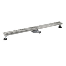 Трап линейный САНАКС 1000х70мм горизонтальный, под плитку нерж сталь 00141