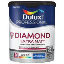 Краска интерьерная Diamond Extra Matt глубокоматовая BC (4,5л) Dulux 