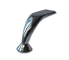 Ножка декоративная F-SH-0221  h 120 мм хром