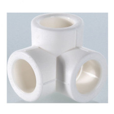 Тройник полипропиленовый двухплоскостной D20мм VALTEC