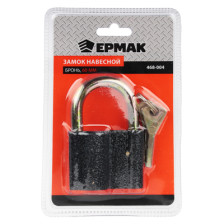Замок навесной Ермак 60мм "Бронь" 468-004