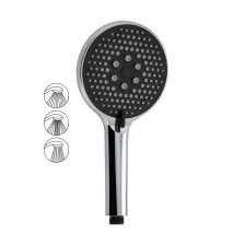 Лейка душевая GFmark 3 режима хром/черная 6080