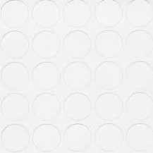 Заглушка самоклеящаяся d=14 белый премиум 319 (25шт)