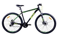 Велосипед горный Aist Rocky 2.0 Disc 27.5" 24 скорости, алюминиевая рама 21",черный ( 27.5")