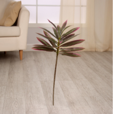 Цветы искусственные Пальма домашняя люкс полоска 55см сиренево-зеленый 10526713