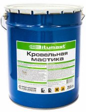 Мастика битумная кровельная (21,5л/18кг) Bitumast 