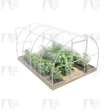 Теплица Народная 3мх6м (каркас 20х20, дуга через 1м) без поликарбоната