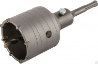 Коронка твердосплавная по бетону  50мм в сборе с хвостовиком SDS+ 110 мм  РЕЗОЛЮКС 62050