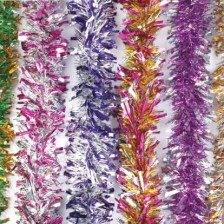 Гирлянда 200см Голография+глянец d7+10см