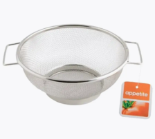 Сито нержавеющее 24 см 2 ручки KL33E04-24