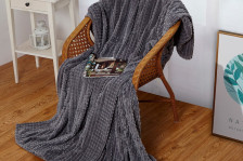 Плед велсофт Carre 180x200 Cleo 006-CR