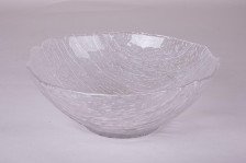 Ваза сервировочная 20,5 см стекло 7103