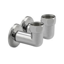 Соединение угловое к полотенцесушителю САНАКС 1х3/4 г/ш хром 138