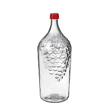 Бутылка 2,0 л Винная Виноград стеклянная 2394029
