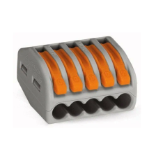 Зажим клеммный 222-415 с рычагом (Navigator,IEK,Stekker, General)