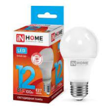 Лампа светодиодная Е27 12W/4000 А60 IN HOME