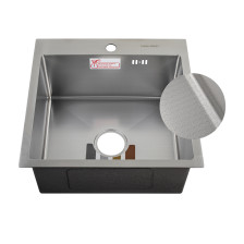 Мойка врезная 50х50 (0,8) h=220 дизайн 505033 Fabia Profi