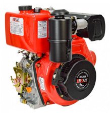 Двигатель BRAIT BR420DE ( 9лс, электростартер, диаметр вала 25мм) дизельный