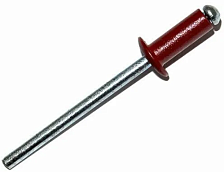 Заклепка 4,8х10 RAL 3005 винно-красный